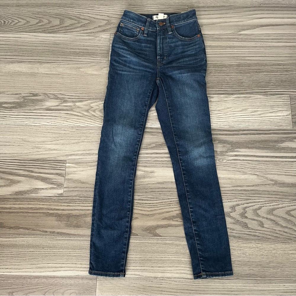 NWT Madewell High Rise Curvy Skinny Jeans Size 24